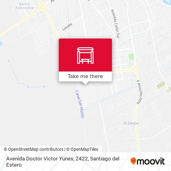 Avenida Doctor Victor Yunes, 2422 map