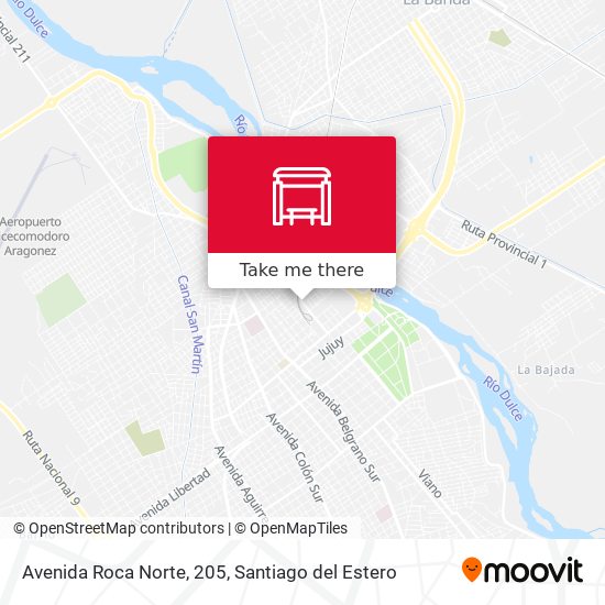 Avenida Roca Norte, 205 map