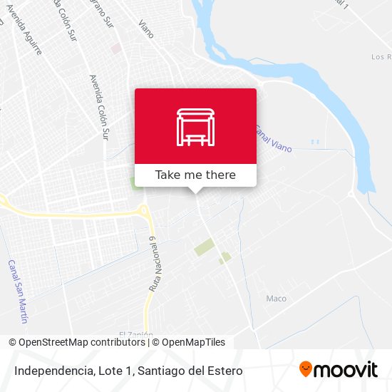 Mapa de Independencia, Lote 1