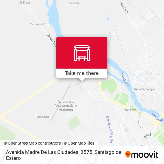 Avenida Madre De Las Ciudades, 3575 map