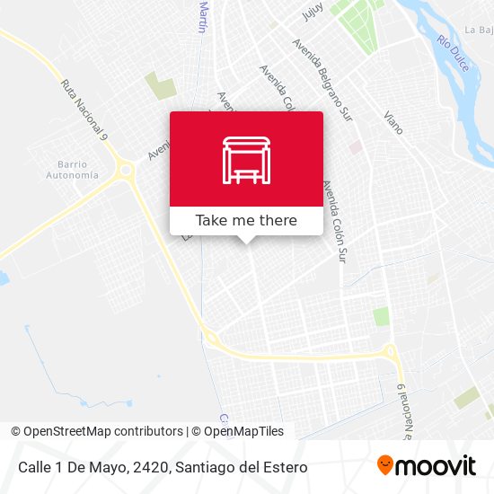 Calle 1 De Mayo, 2420 map