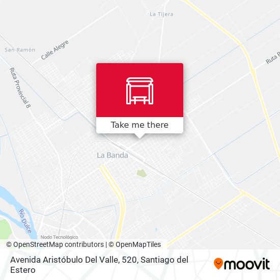 Avenida Aristóbulo Del Valle, 520 map