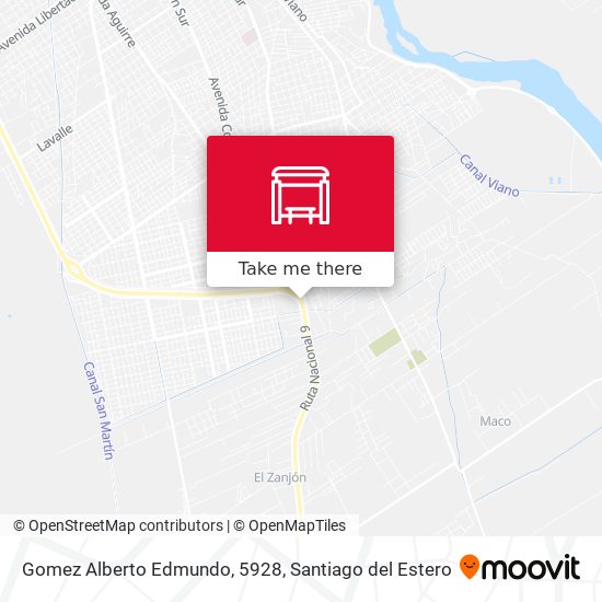 Mapa de Gomez Alberto Edmundo, 5928