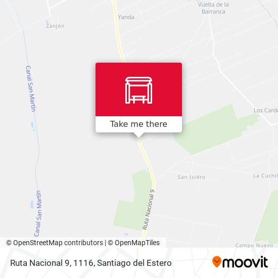 Ruta Nacional 9, 1116 map
