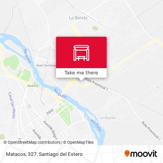 Matacos, 327 map