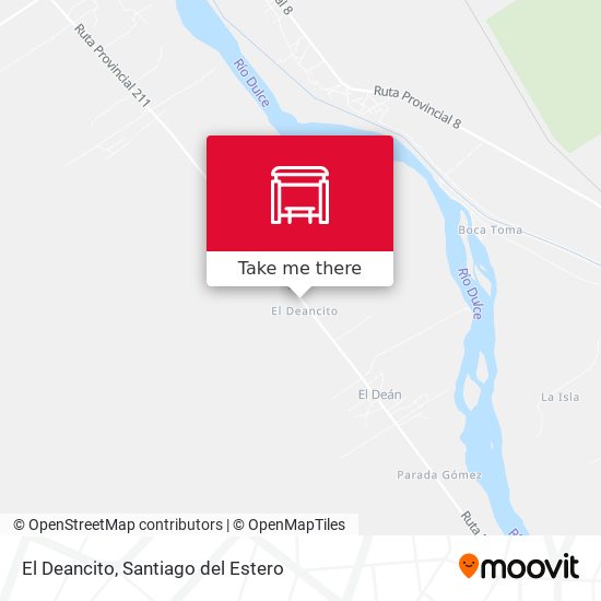 El Deancito map