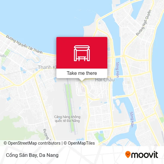 Cổng Sân Bay map