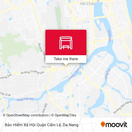 Bảo Hiểm Xã Hội Quận Cẩm Lệ map