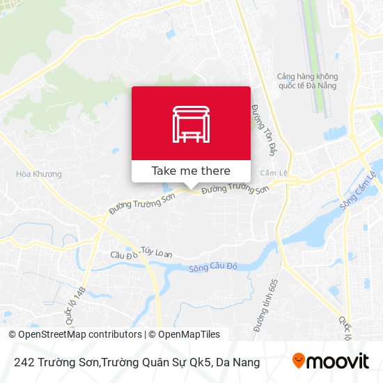 242 Trường Sơn,Trường Quân Sự Qk5 map