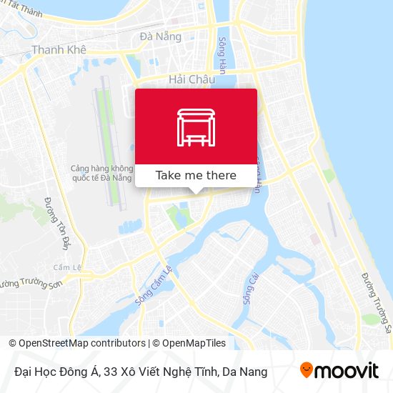 Đại Học Đông Á, 33 Xô Viết Nghệ Tĩnh map