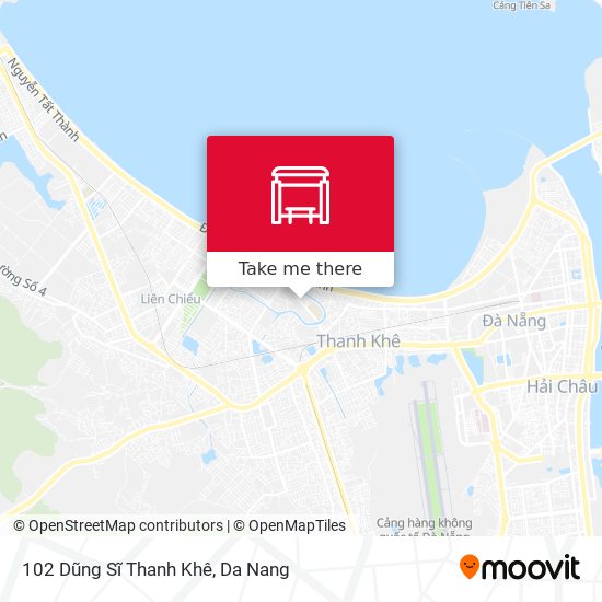 102 Dũng Sĩ Thanh Khê map