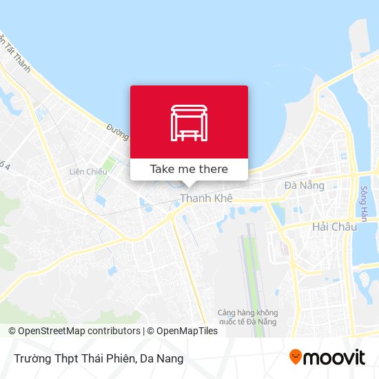 Trường Thpt Thái Phiên map