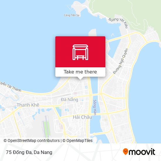 75 Đống Đa map