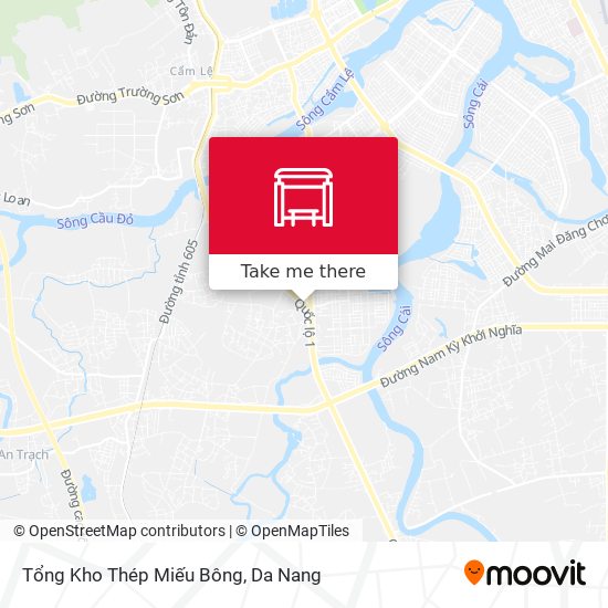 Tổng Kho Thép Miếu Bông map