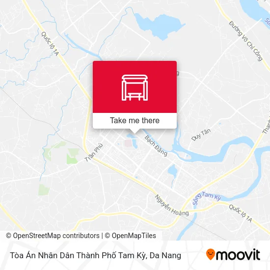 Tòa Án Nhân Dân Thành Phố Tam Kỳ map