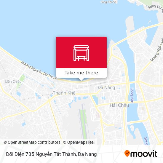 Đối Diện 735 Nguyễn Tất Thành map