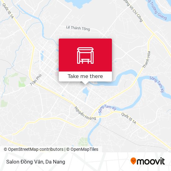 Salon Đồng Vân map