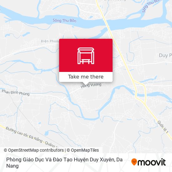 Phòng Giáo Dục Và Đào Tạo Huyện Duy Xuyên map