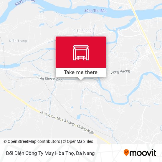 Đối Diện Công Ty May Hòa Thọ map