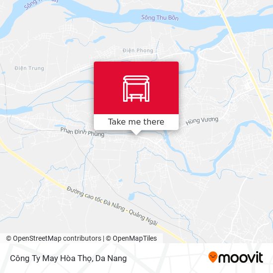 Công Ty May Hòa Thọ map