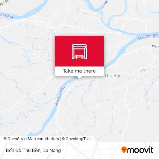 Bến Đò Thu Bồn map