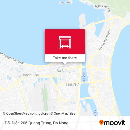 Đối Diện 206 Quang Trung map