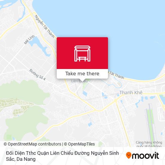 Đối Diện Tthc Quận Liên Chiểu Đường Nguyễn Sinh Sắc map