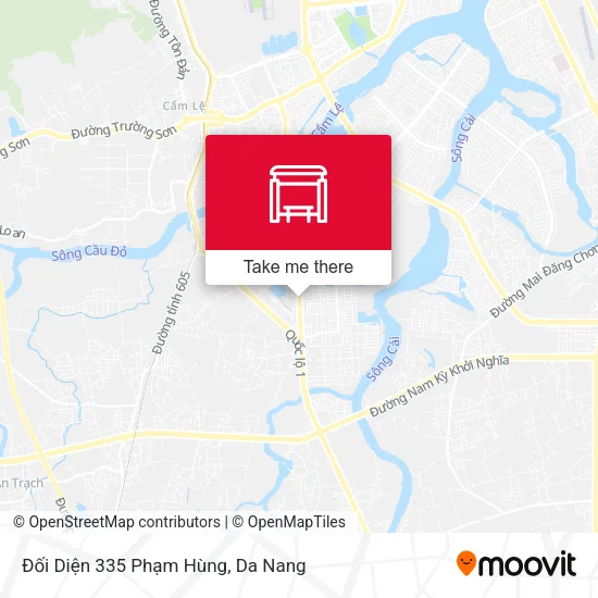 Đối Diện 335 Phạm Hùng map