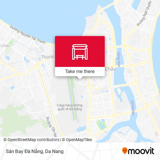 Sân Bay Đà Nẵng map