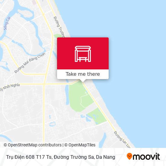 Trụ Điện 608 T17 Ts, Đường Trường Sa map