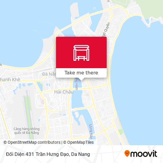 Đối Diện 431 Trần Hưng Đạo map