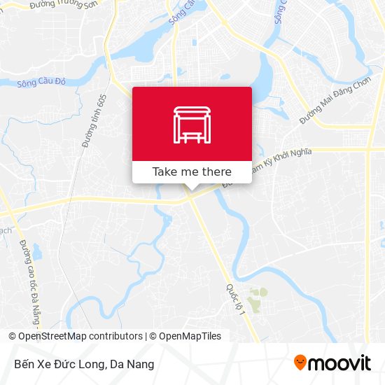 Bến Xe Đức Long map