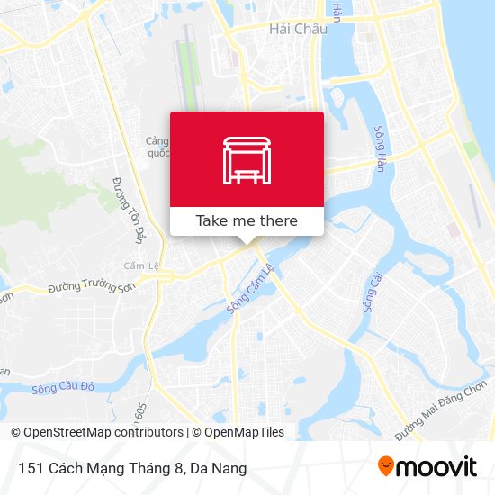 151 Cách Mạng Tháng 8 map