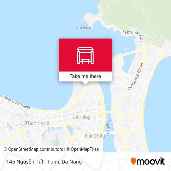 145 Nguyễn Tất Thành map