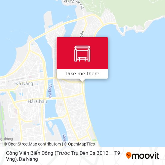 Công Viên Biển Đông (Trước Trụ Đèn Cs 3012 – T9 Vng) map