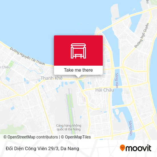 Đối Diện Công Viên 29/3 map