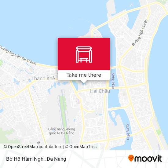 Bờ Hồ Hàm Nghi map