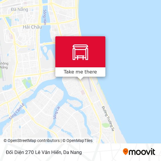 Đối Diện 270 Lê Văn Hiến map