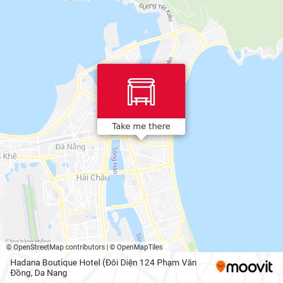 Hadana Boutique Hotel map