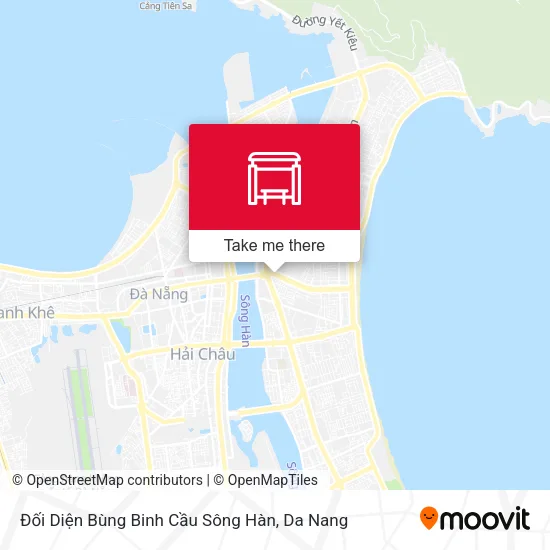 Đối Diện Bùng Binh Cầu Sông Hàn map