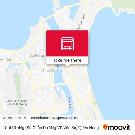 CầU RồNg (Số Chẵn ĐườNg Võ Văn KiệT) map