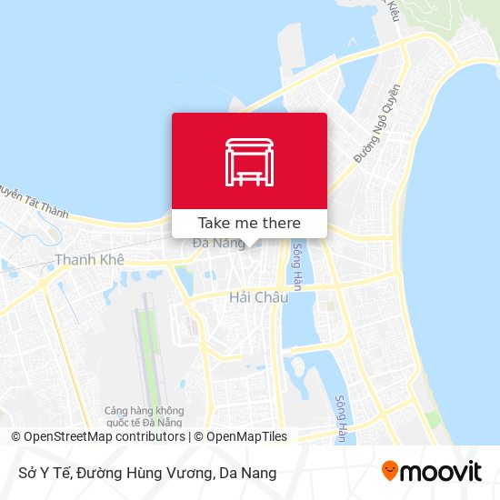 Sở Y Tế, Đường Hùng Vương map