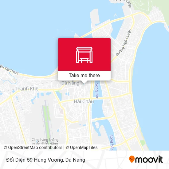 Đối Diện 59 Hùng Vương map
