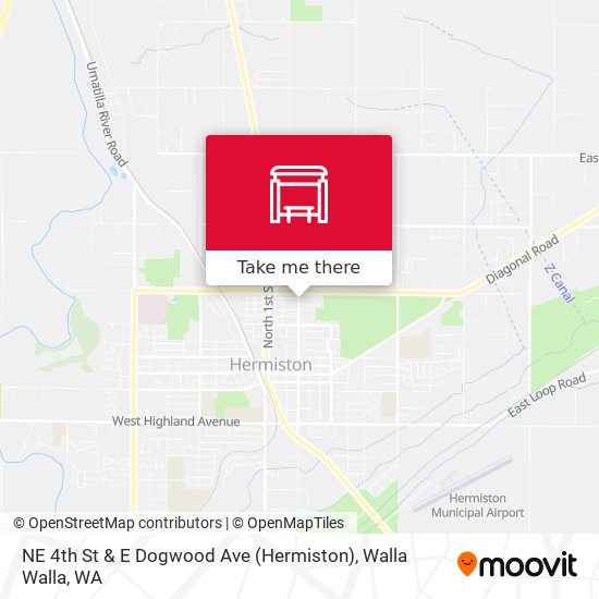 NE 4th St & E Dogwood Ave (Hermiston) map