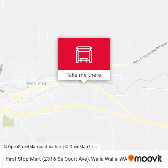 Mapa de First Stop Mart (2316 Se Court Ave)