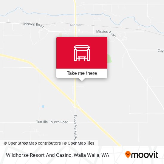 Wildhorse Resort And Casino map
