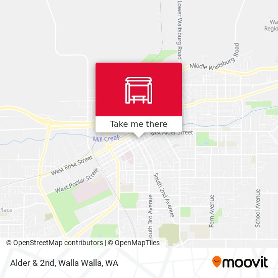 Mapa de Alder & 2nd