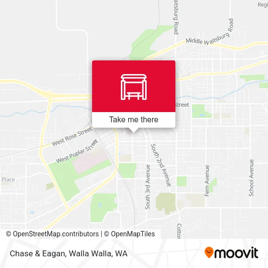 Chase & Eagan map