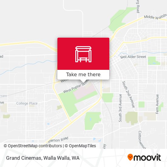 Mapa de Grand Cinemas