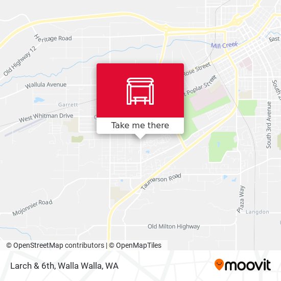 Mapa de Larch & 6th